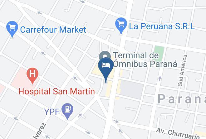Parana - Hotel Bristol Abierto Todo El Ano Maps