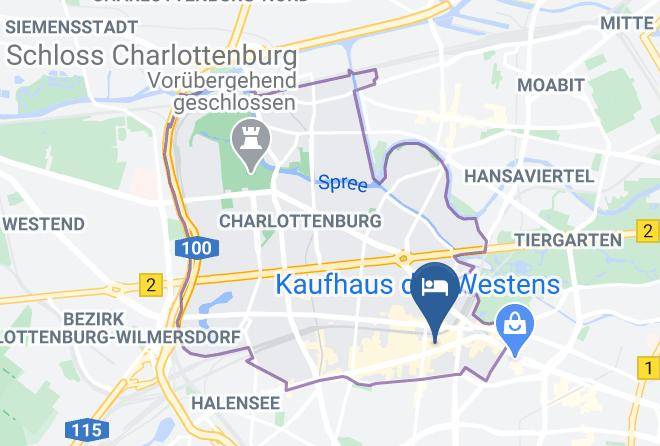 Stadt Berlin - Hotel Bristol Berlin Maps