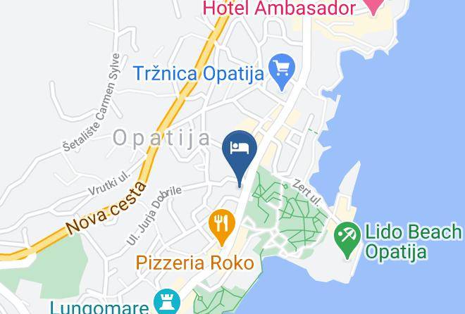 Opatija - Hotel Bristol By Ohm Group Maps