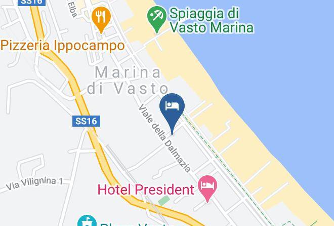 Chieti - Hotel Bristol Maps