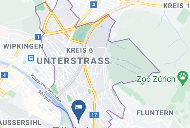 Zurich - Garni Hotel Bristol Maps