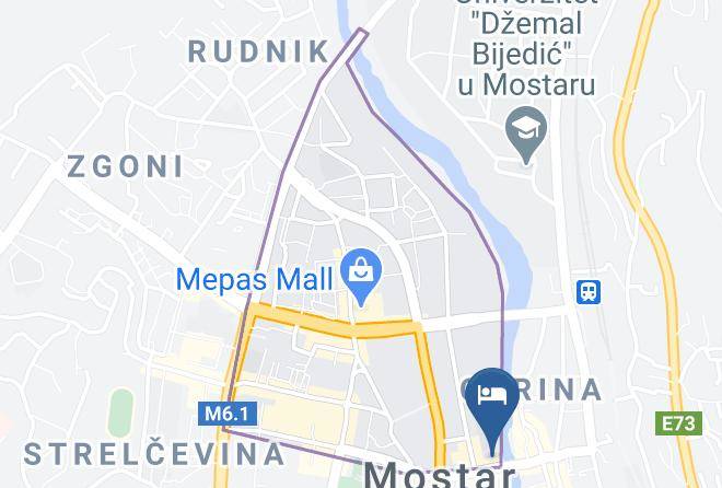 Hercegovacko Neretvanski - Hotel Bristol Maps