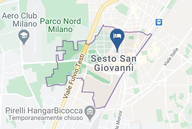 Milan - Hotel Bristol Milano Maps