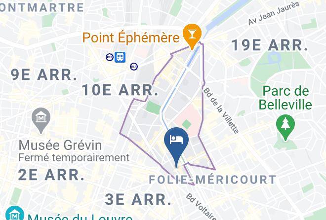 Paris - Hotel Bristol Republique Maps