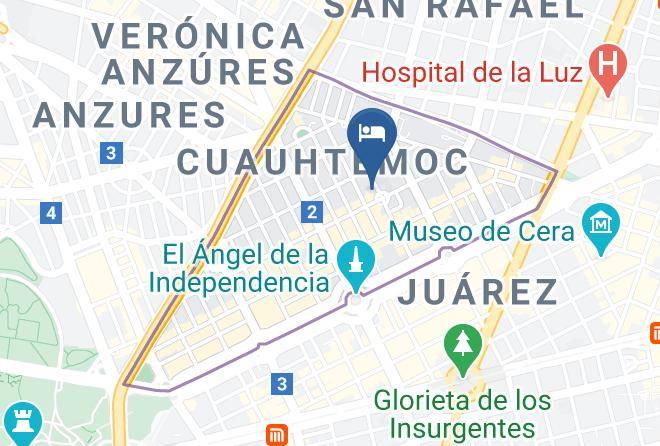 Cuauhtemoc - Hotel Bristol Maps