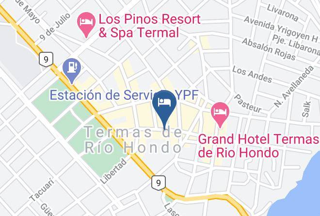 Rio Hondo - Hotel Bristol Maps
