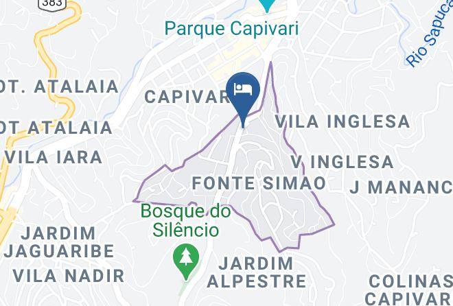 Campos Do Jordao - Hotel Britania Maps