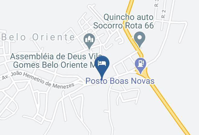 Belo Oriente - Hotel E Restaurante Almeida Maps