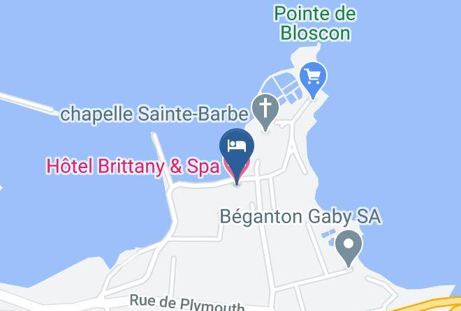 Finistere - Hotel Brittany & Spa Maps