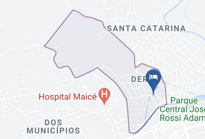 Cacador - Hotel Brivali Centro Maps