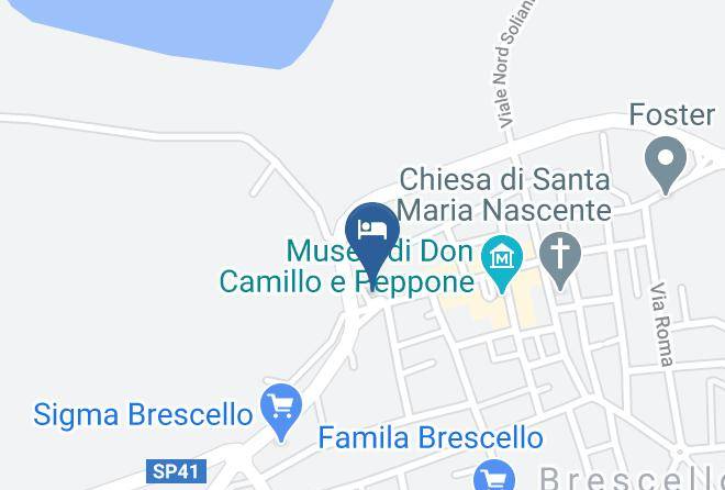Reggio Emilia - Hotel Brixellum Maps