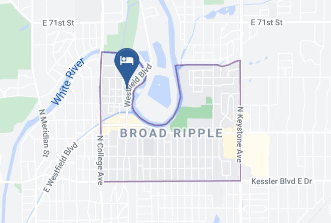 Marion - Hotel Broad Ripple Maps