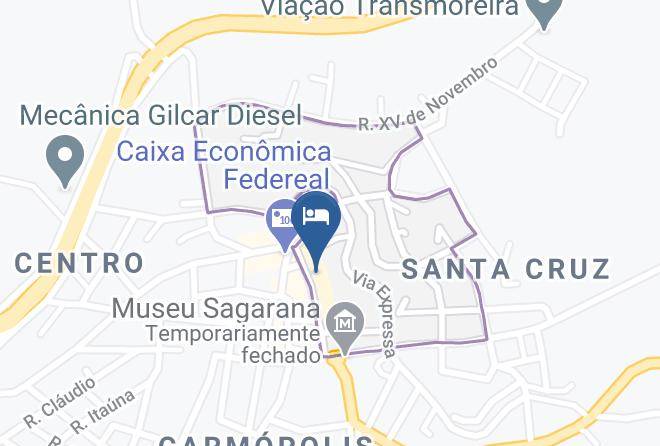 Itaguara - Hotel Brognara Milleib Maps