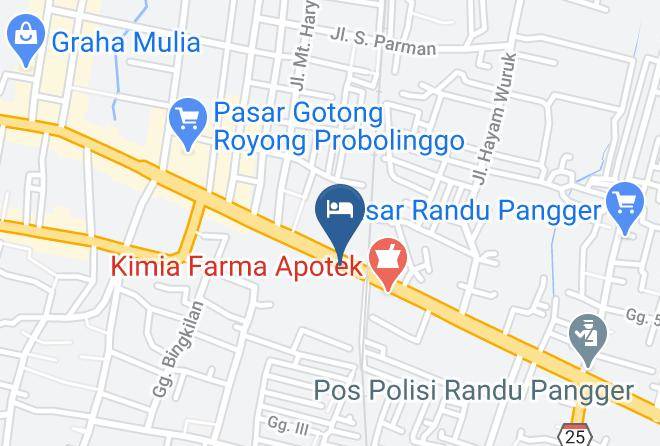 Hotel Bromo Permai Ii Map