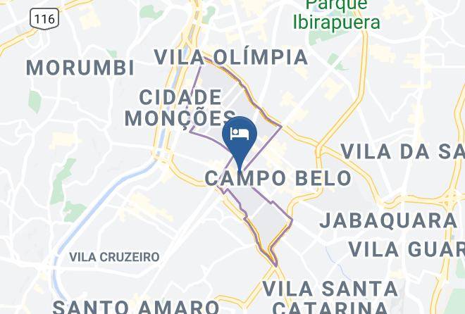 Sao Paulo Campo Belo - Hotel Brooklin Maps