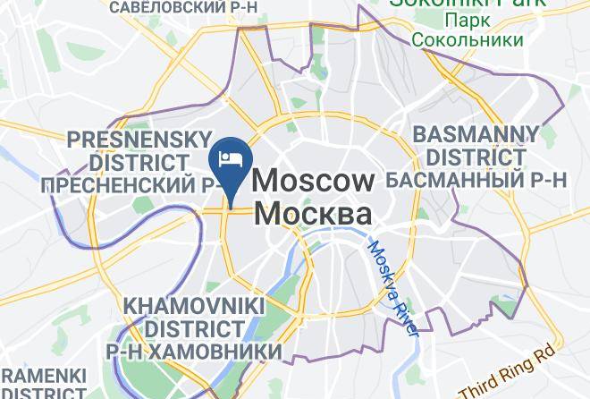 Moscow - Hotel Brosko Maps