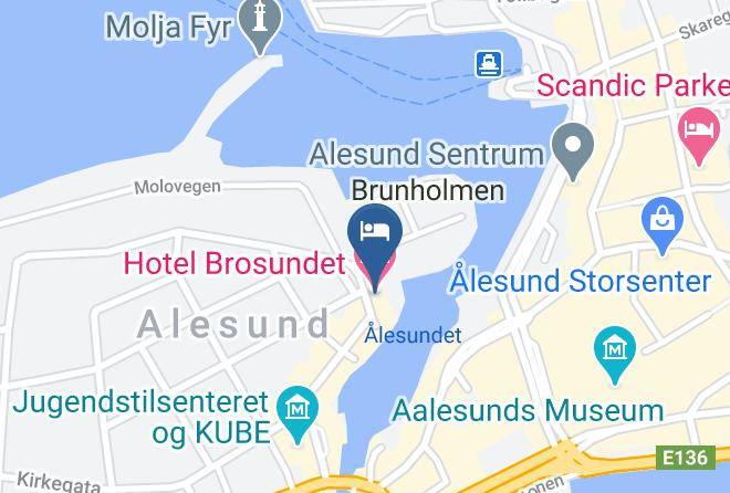 Alesund - Hotel Brosundet Maps