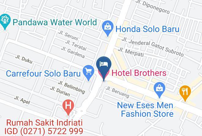 Sukoharjo Regency - Hotel Brothers Maps