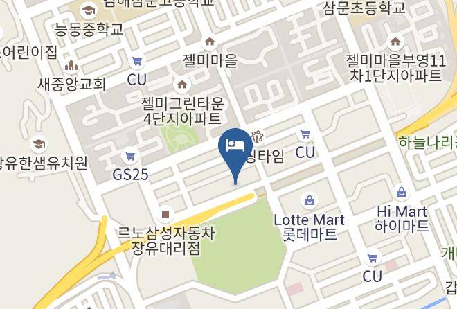 Hotel Brown Dot Gimhae Map