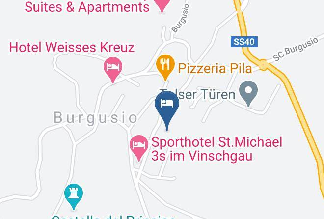 Bolzano - Hotel Bruggerhof Maps