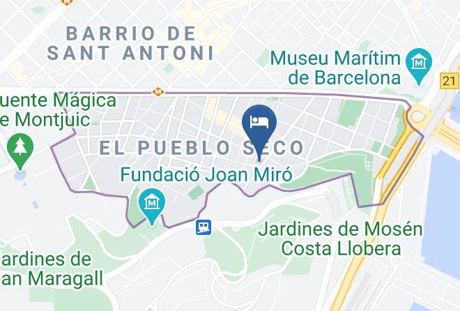Barcelona - Hotel Brummell Maps