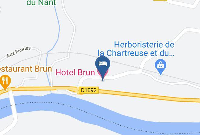 Isere - Hotel Brun Maps