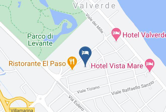 Hotel Bruna Map