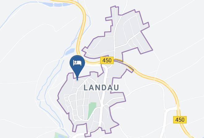 Hotel Brunnenhaus Schloss Landau Map