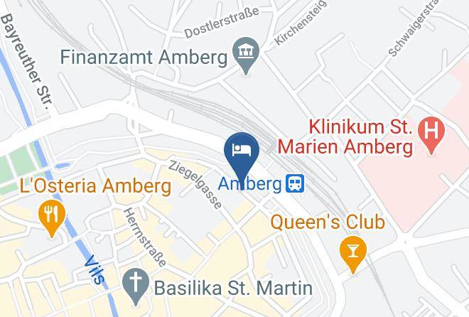 Amberg - Hotel Brunner Betriebs Gmbh Maps