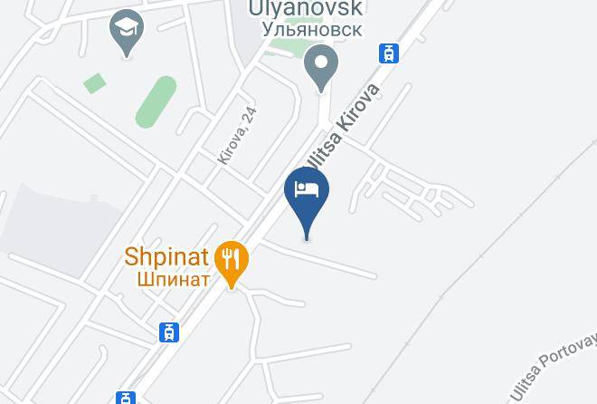 Ulyanovsk - Hotel Bruno Maps