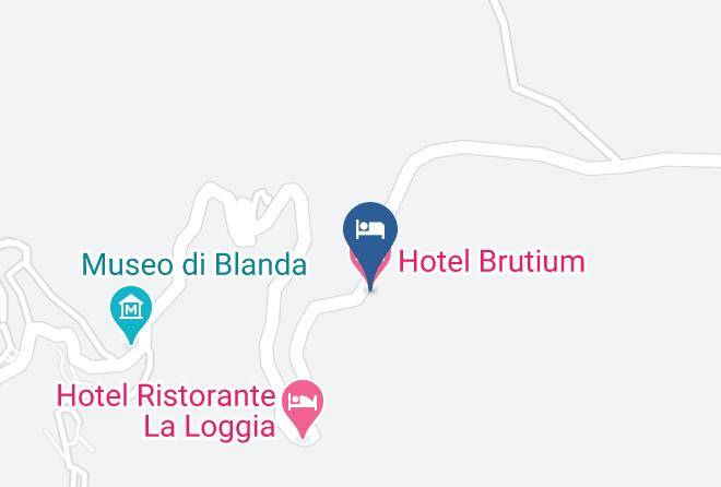 Cosenza - Hotel Brutium Maps