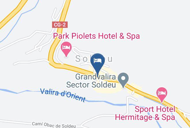 Canillo - Hotel Bruxelles Maps