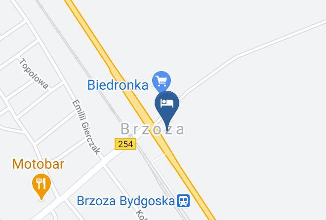 Hotel Brzoza Spa & Wellness Map
