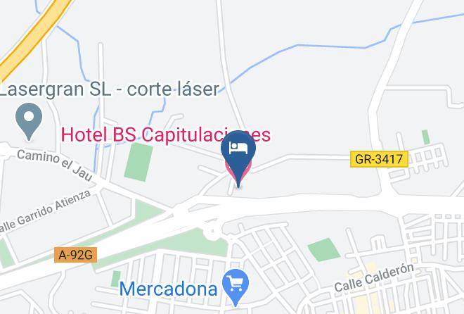 Granada - Hotel Bs Capitulaciones Maps