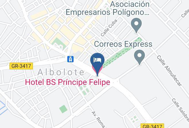 Hotel Bs Principe Felipe Map