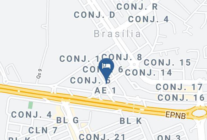 Brasilia - Hotel Bsb Xxi Maps