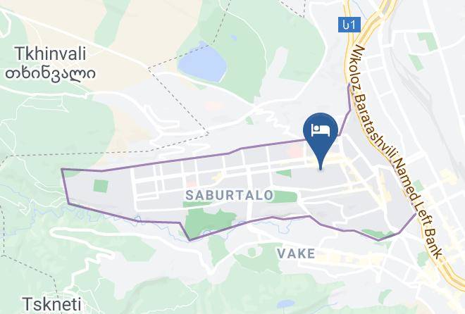 Tbilisi - Hotel Bu Maps