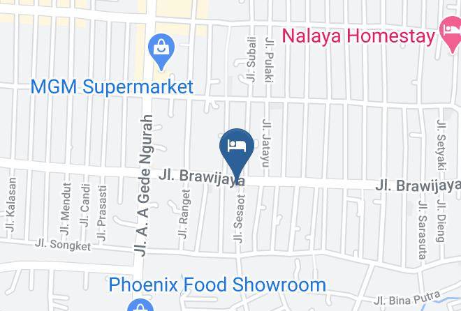 Kota Mataram - Hotel Buana Mas Maps