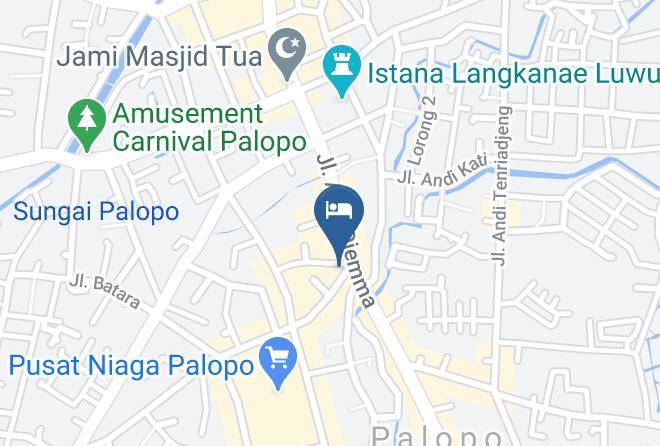Kota Palopo - Hotel Buana Palopo Maps
