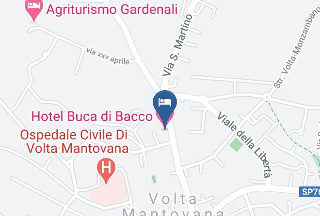 Mantua - Hotel Buca Di Bacco Sas Maps