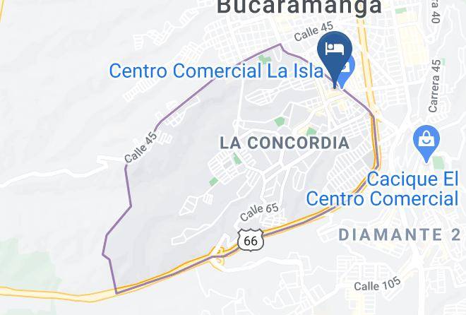 Bucaramanga - Hotel Bucarest Maps
