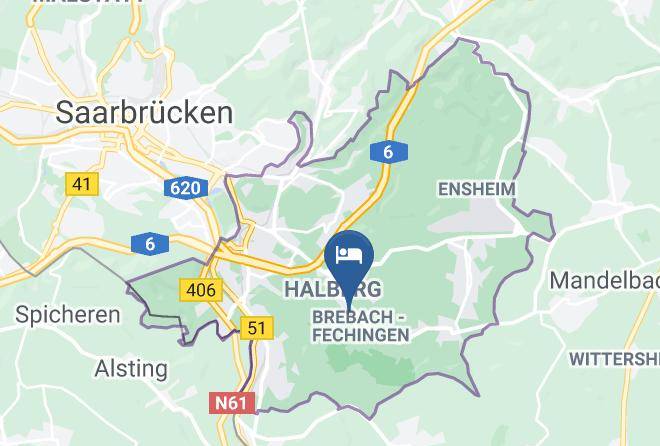 Saarbrucken - Hotel Budapest Maps