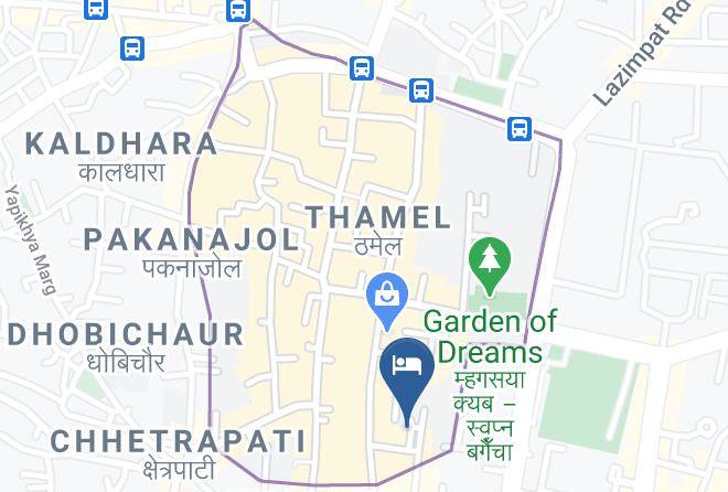 Hotel Buddha Land Map