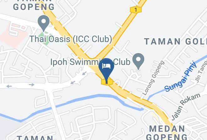 Kinta District - Hotel Budget Medan Gunung Rapat Maps