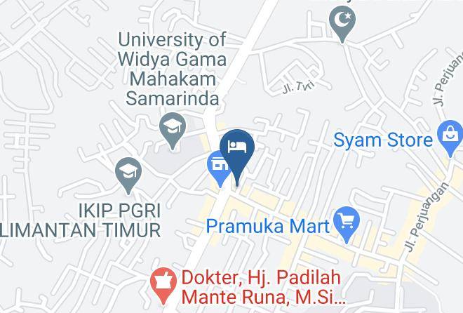 Hotel Budiman Map
