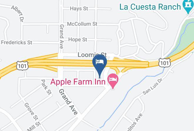 San Luis Obispo - Hotel Buena Vista Maps
