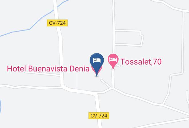 Alicante - Hotel Buenavista Denia Maps