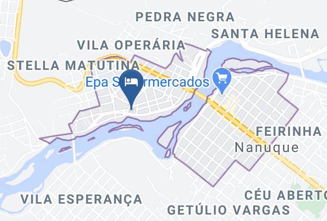 Nanuque - Hotel Bueno Palace One Maps