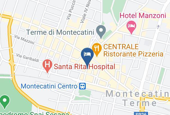 Pistoia - Hotel Buenos Aires Maps