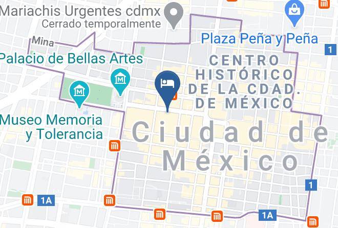 Cuauhtemoc - Hotel Buenos Aires S De Rl Maps